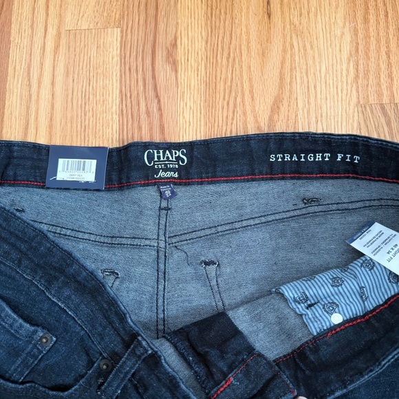 Chap’s Men’s Dark Wash Blue Jeans - Picture 2 of 9